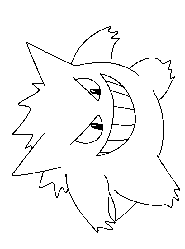 Plansa de colorat cu Pokemon 28 21